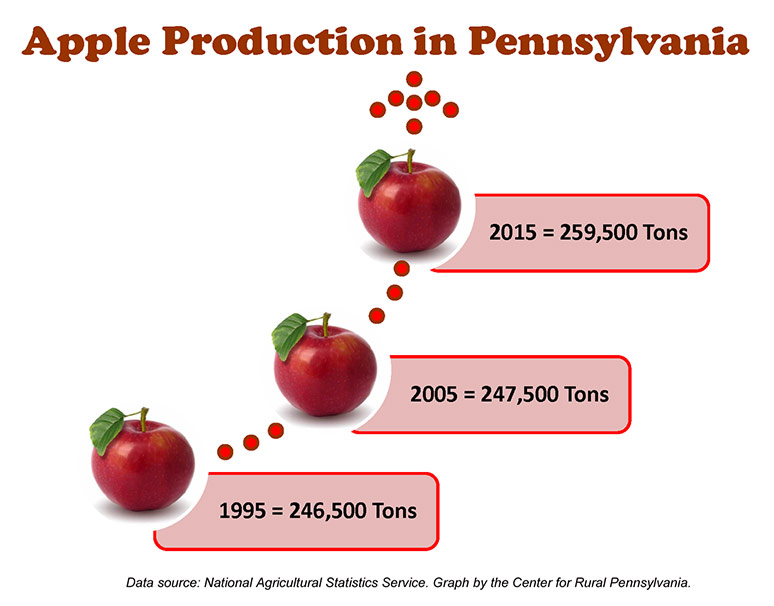 Apple Production in Pennsylvania