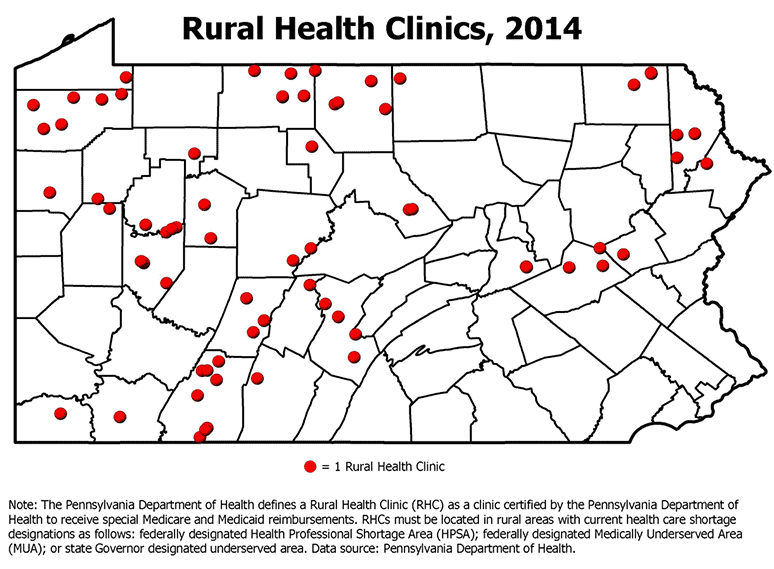 Rural Health Clinics, 2014