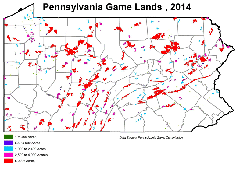 Pennsylvania Game Lands, 2014