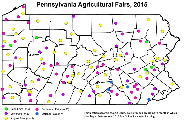 Pennsylvania Agricultural Fairs, 2015