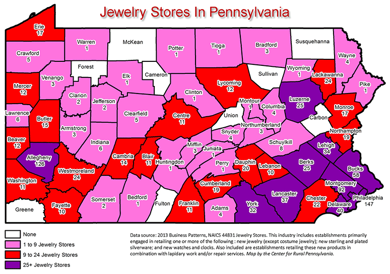 Jewelry Stores in Pennsylvania