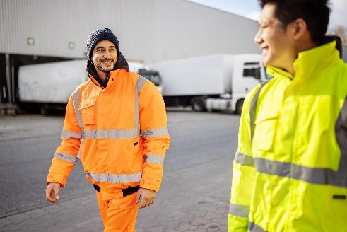 warehouse workers