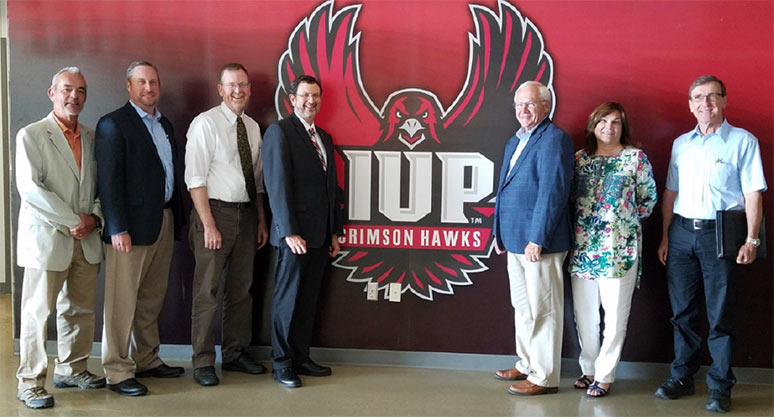 Board members, above, left to right: Rep. Garth Everett, Stephen Brame, Dr. Timothy Kelsey, Dr. Michael Driscoll, Sen. Gene Yaw, Dr. Nancy Falvo and Dr. Stephan Goetz. 